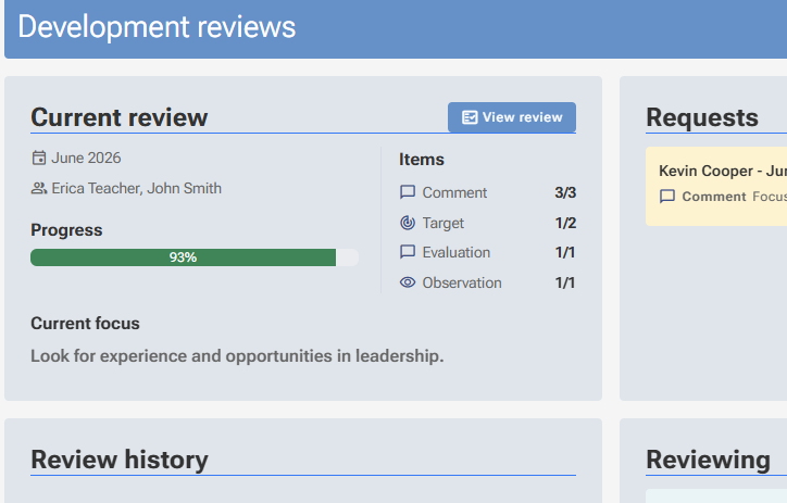 Review screenshot